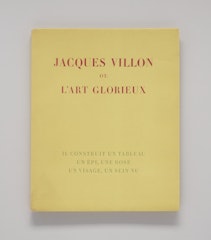 Jacques Villon ou l'Art Glorieux