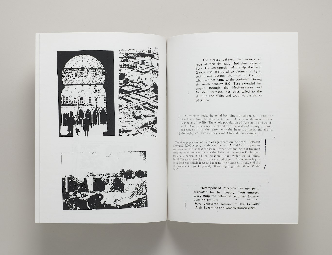 The Recent History and Destruction of Lebanon: A Research Extract