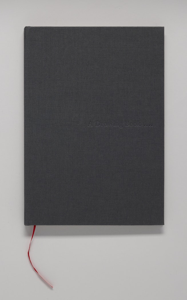 Richard Tuttle: A Drawing Book....