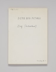 Dieter Roth Pictures: Zug (Switzerland)