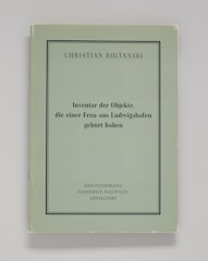 Inventar der Objekte, die Einer Frau aus Ludwigshafen Gehört Haben