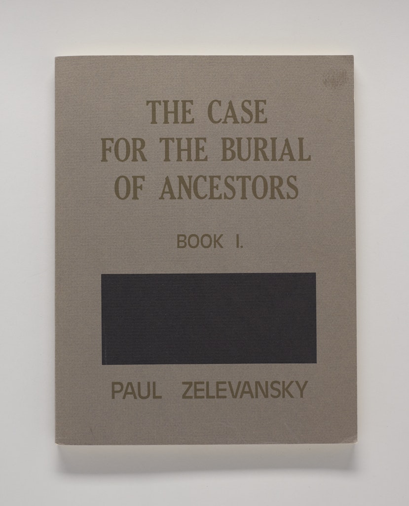 The Case for the Burial of Ancestors: Book 1