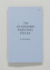 750 Standard Painting Titles