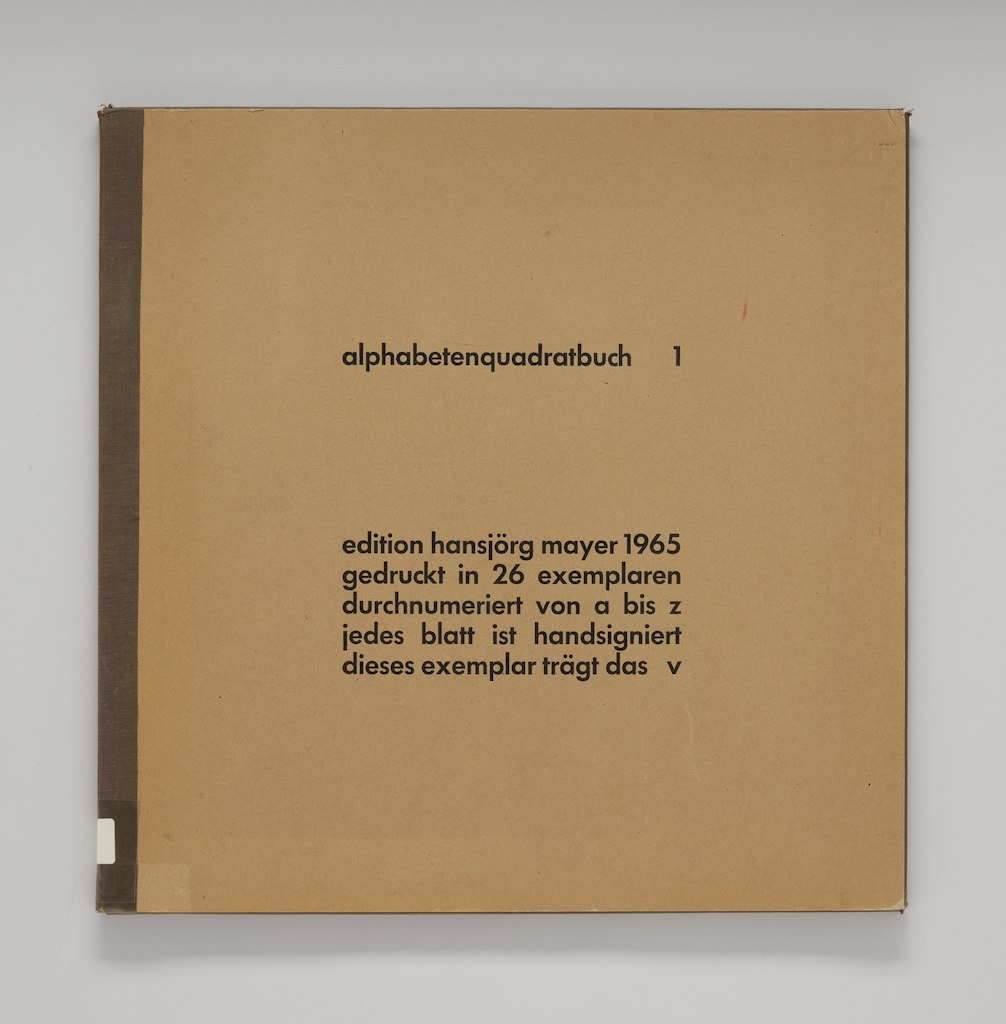 Alphabetenquadratbuch 1