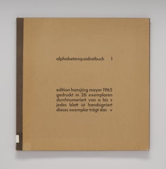 Alphabetenquadratbuch 1