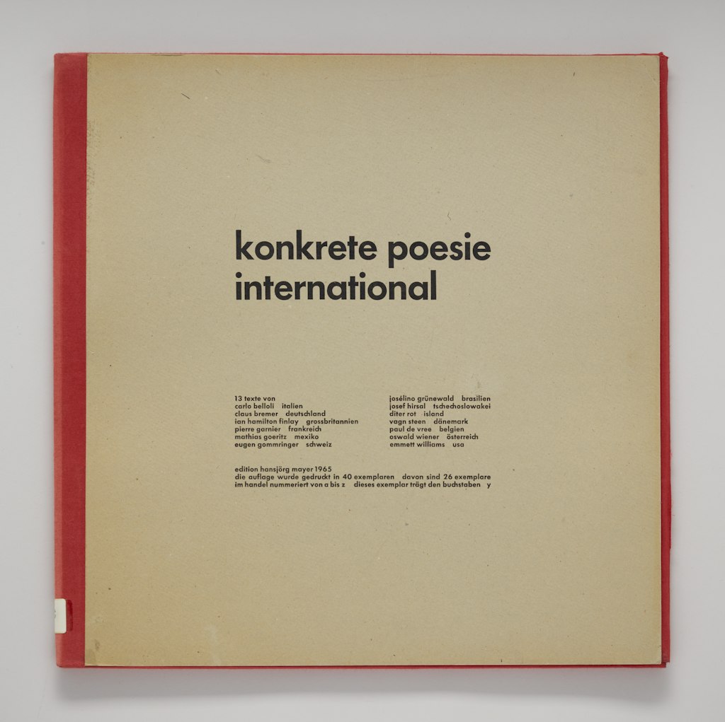 Konkrete Poesie International