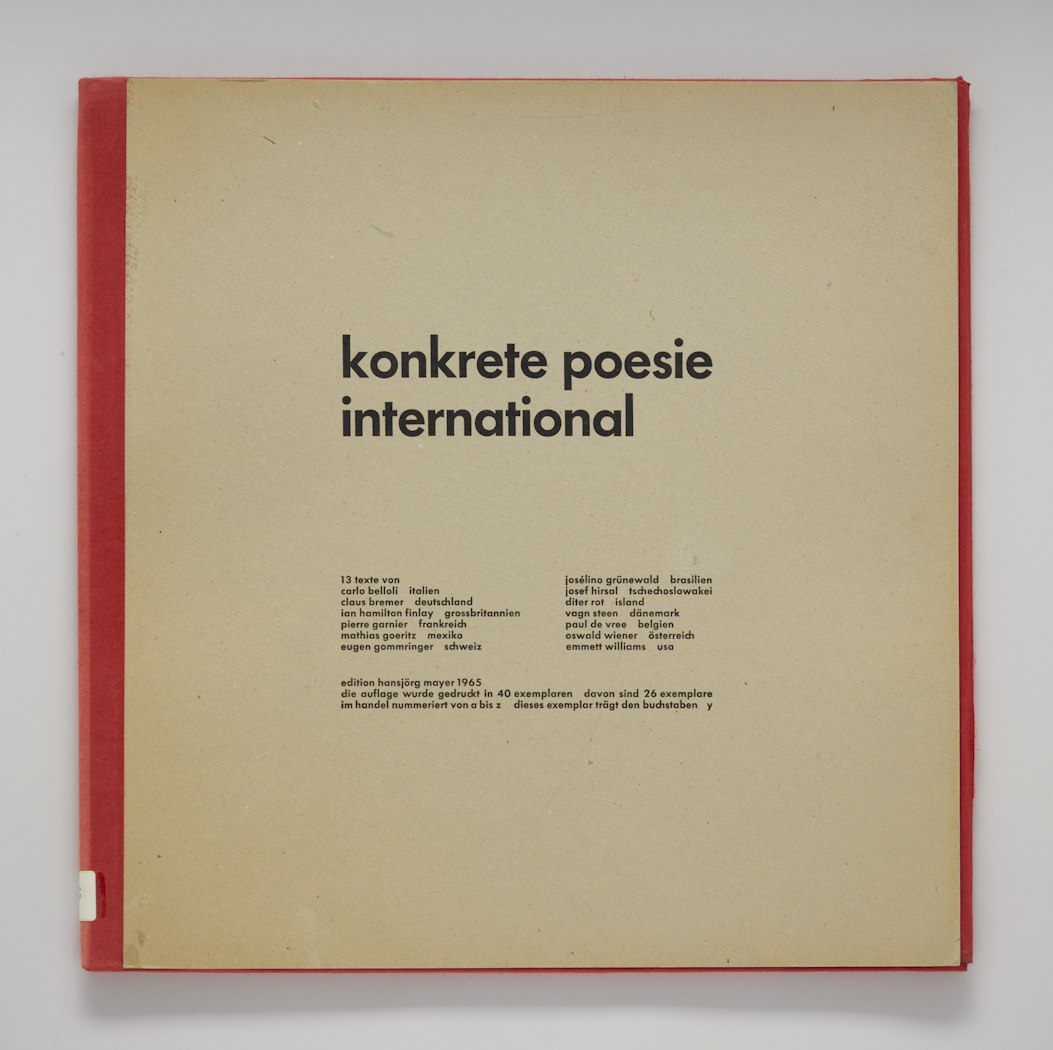 Konkrete Poesie International