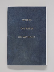 Works On Paper Or Without