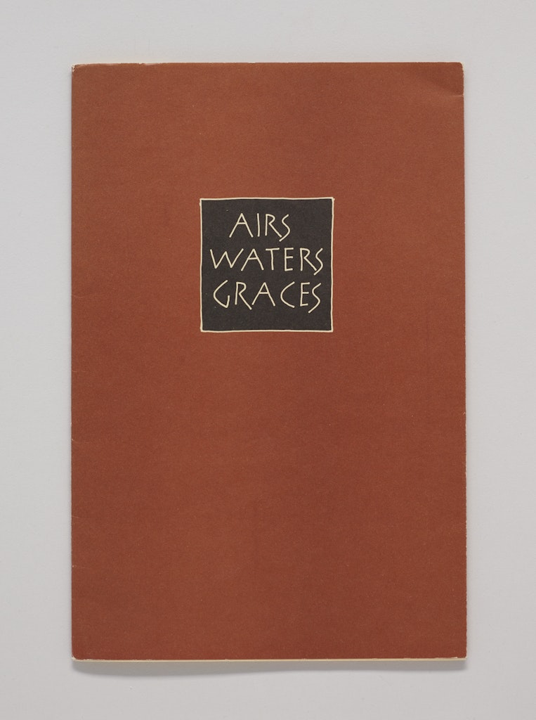 Airs, Waters, Graces