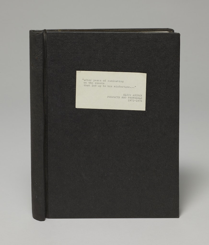 Alice Aycock: Projects and Proposals