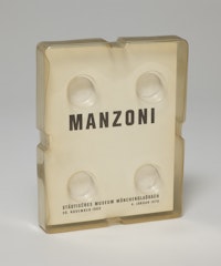 Manzoni: (Ausstellg.) 26. Nov. 1969-4 Jan. 1970: (Katalog)
