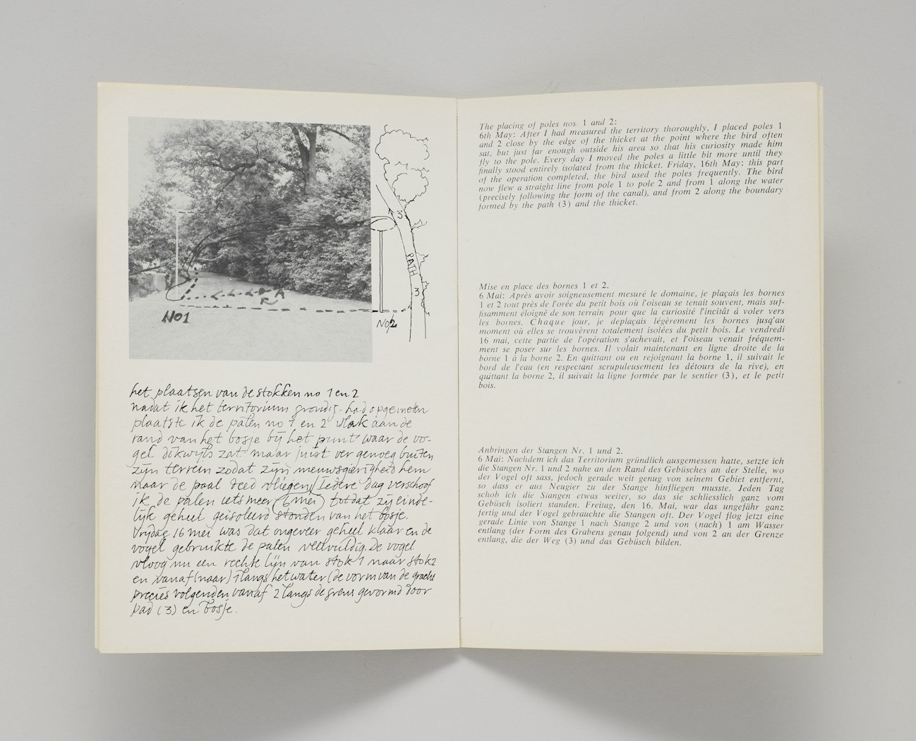 Roodborst Territorium/Sculptuur 1969 (Robin Redbreast's Territory/Sculpture 1969)