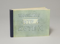 Yodeling into a Kotex