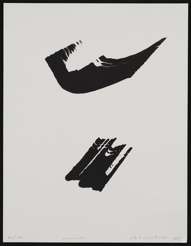 Somewhere from the American Abstract Artists Fiftieth Anniversary Print Portfolio