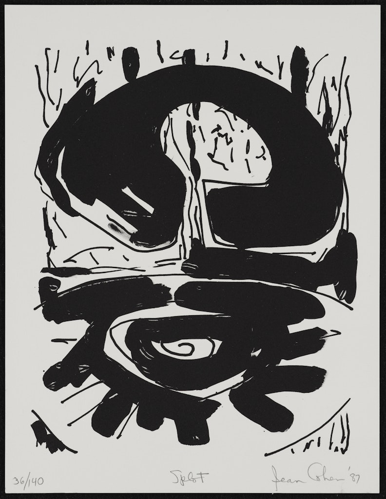 Splot from the American Abstract Artists Fiftieth Anniversary Print Portfolio