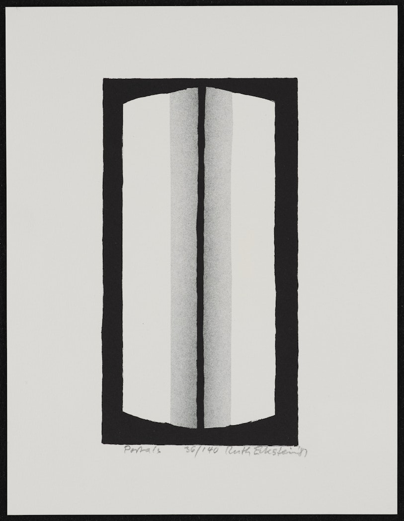 Portals from the American Abstract Artists Fiftieth Anniversary Print Portfolio