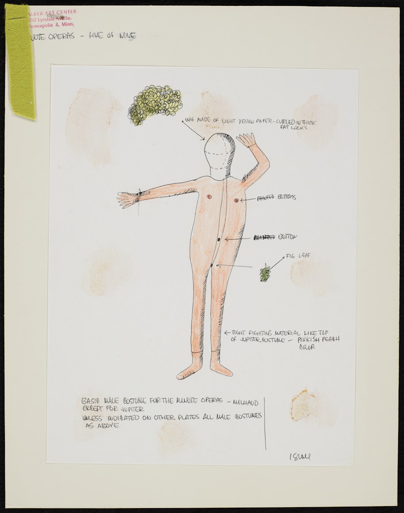 Basic Male Costume for the Minute Operas