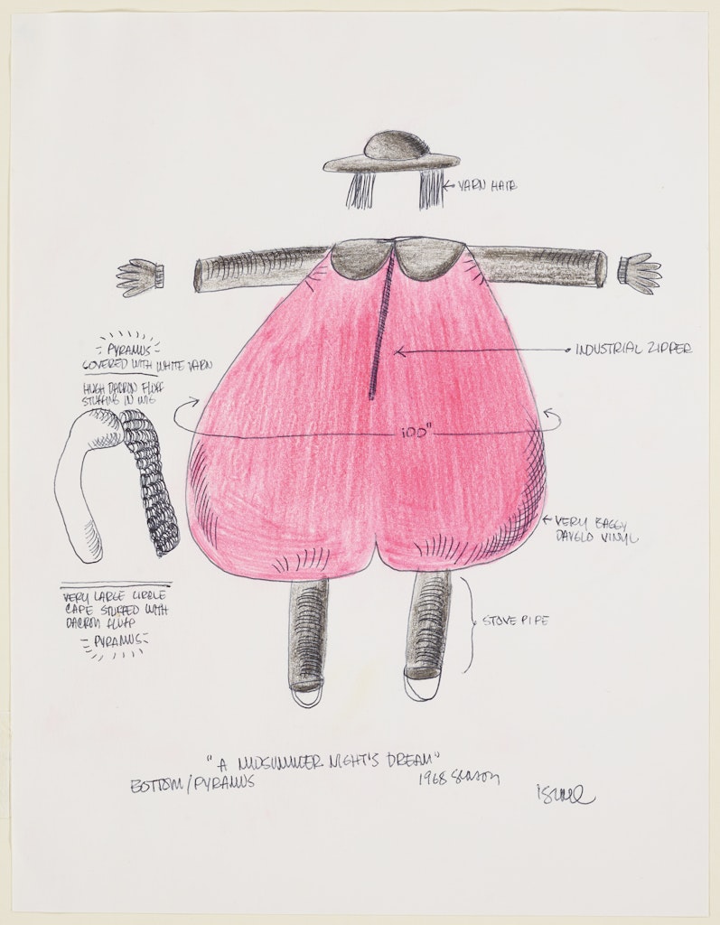 Bottom Pyramus (A Midsummer Night's Dream)