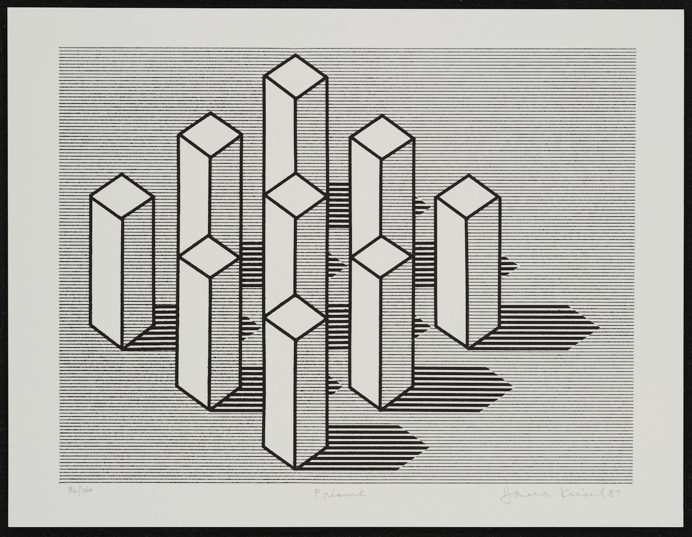 Prisme from the American Abstract Artists Fiftieth Anniversary Print Portfolio