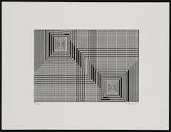 Untitled:  Computer Generated Image from the American Abstract Artists Fiftieth Anniversary Print Portfolio