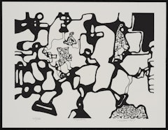 Arachne from the American Abstract Artists Fiftieth Anniversary Print Portfolio