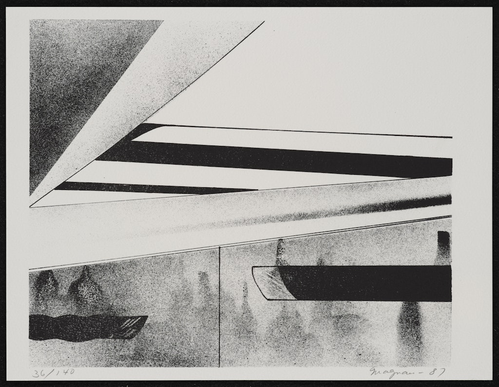 Orient Express from the American Abstract Artists Fiftieth Anniversary Print Portfolio