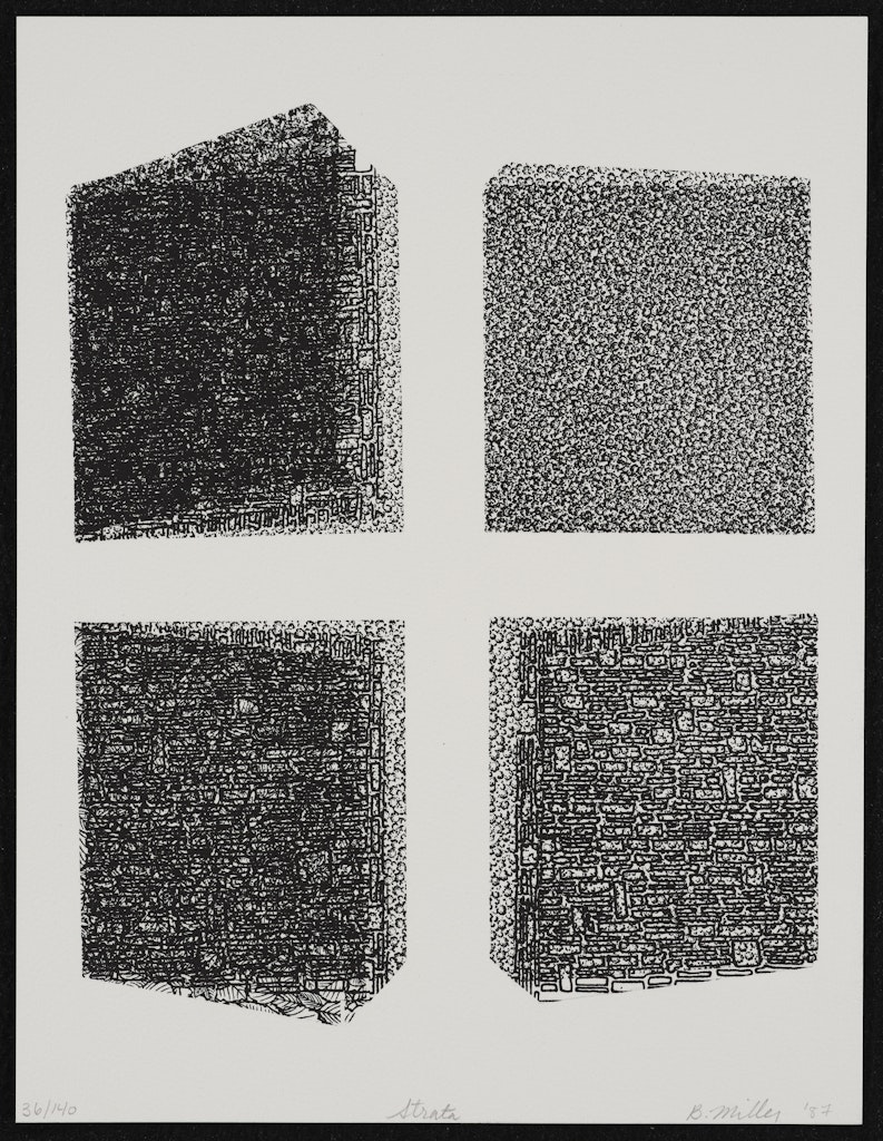 Strata from the American Abstract Artists Fiftieth Anniversary Print Portfolio