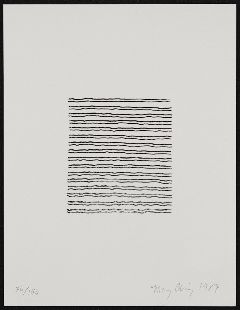 Untitled from the American Abstract Artists Fiftieth Anniversary Print Portfolio