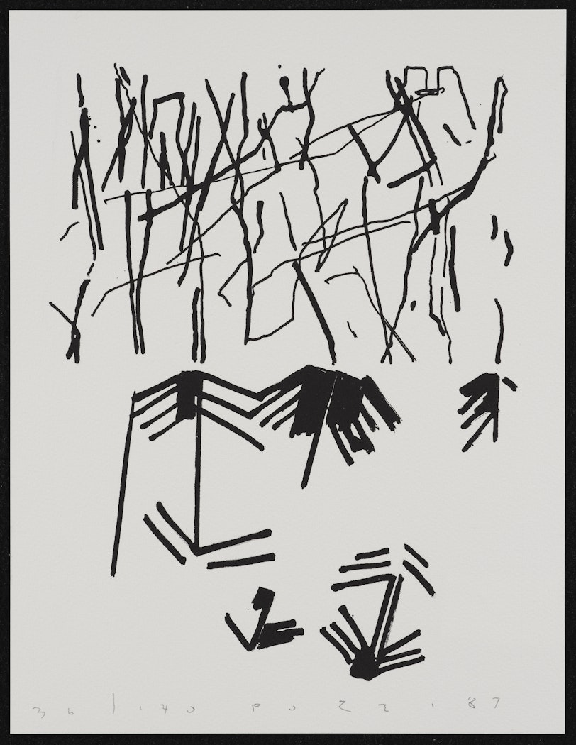 Two Codes from the American Abstract Artists Fiftieth Anniversary Print Portfolio