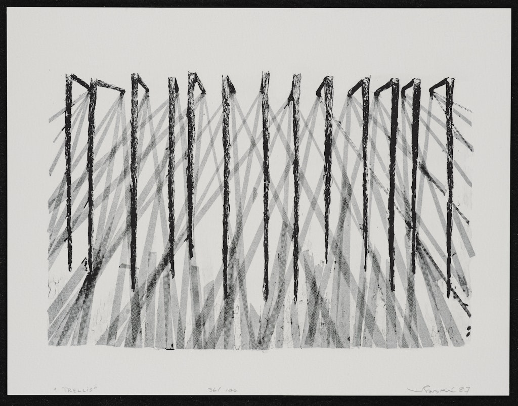 Trellis from the American Abstract Artists Fiftieth Anniversary Print Portfolio