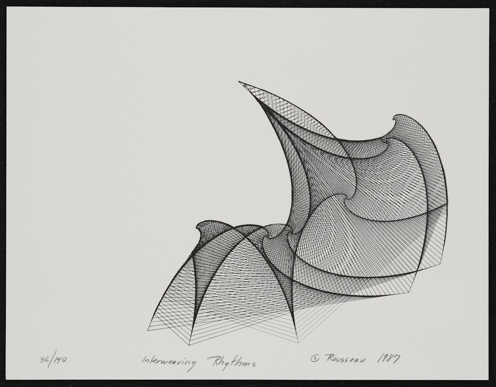 Interweaving Rhythms from the American Abstract Artists Fiftieth Anniversary Print Portfolio