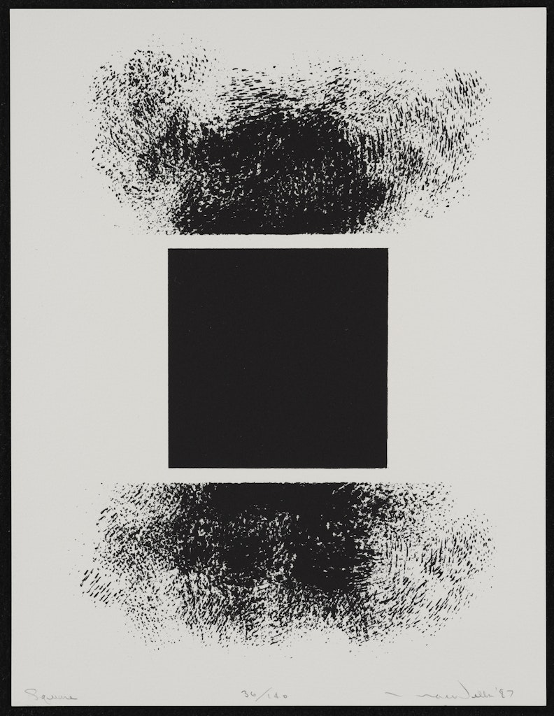 Square from the American Abstract Artists Fiftieth Anniversary Print Portfolio