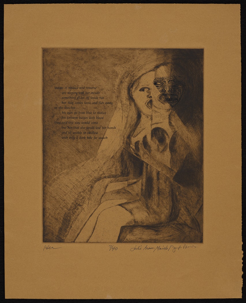 Her from the Thirteen Broadsides portfolio