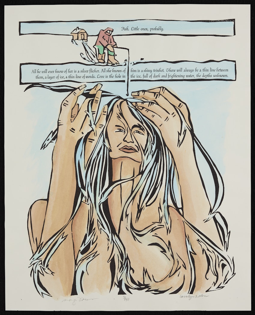 Untitled from the Thirteen Broadsides portfolio