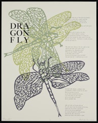 Dragonfly from the Thirteen Broadsides portfolio
