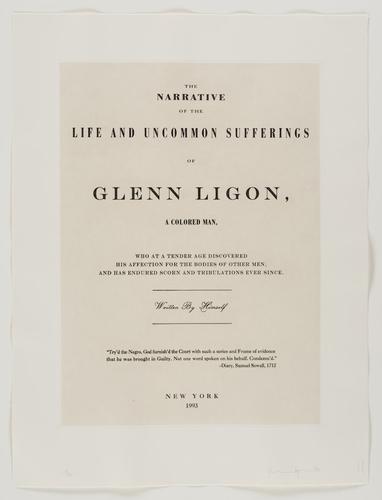 untitled [The Narrative of the Life and Uncommon Suffering] from Narratives