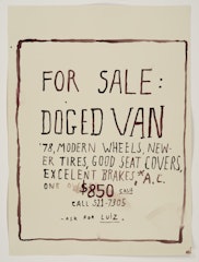 Van for Sale