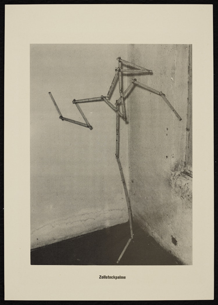 Zollstockpalme (Measuring- Stick Palm Tree) from the portfolio Höhere Wesen befehlen (Higher Beings Command)