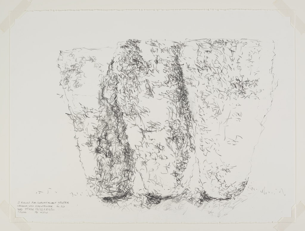 Drawing for Three Bowls