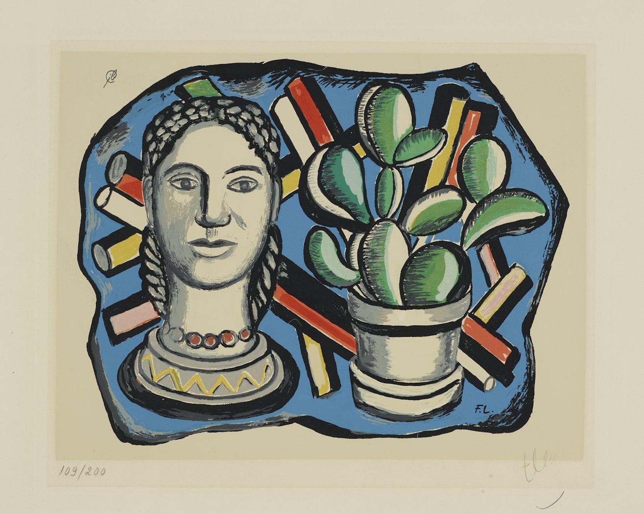 Buste Et Fleurs