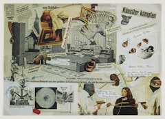 ohne Titel (Künstler kämpfen) (Untitled [Artists Fight])