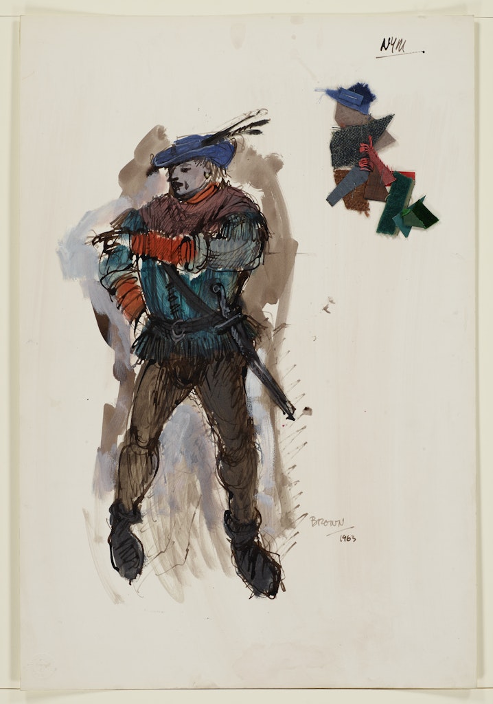 Costume design for Nym from 