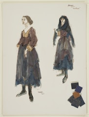 Costume design for Mother from "Amahl and the Night Visitors"