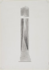 drawing for Oku (Innermost Space) from the exhibition Tokyo:  Form and Spirit