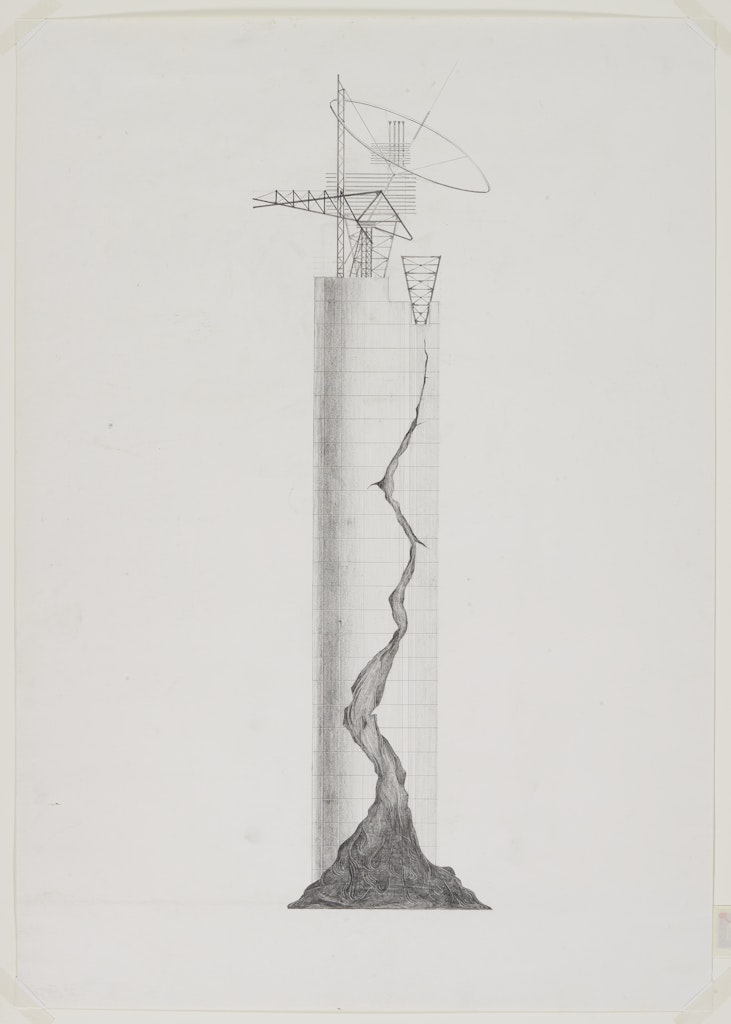 drawing for Death and Life in a Great Japanese City from the exhibition Tokyo:  Form and Spirit