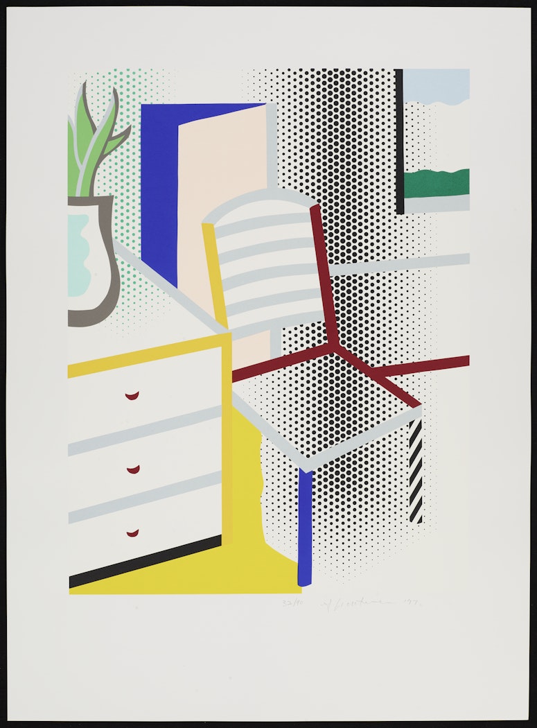 Interior with Chair from Leo Castelli 90th Birthday Portfolio