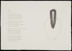 Saint from the portfolio Seven Poems by Stéphane Mallarmé