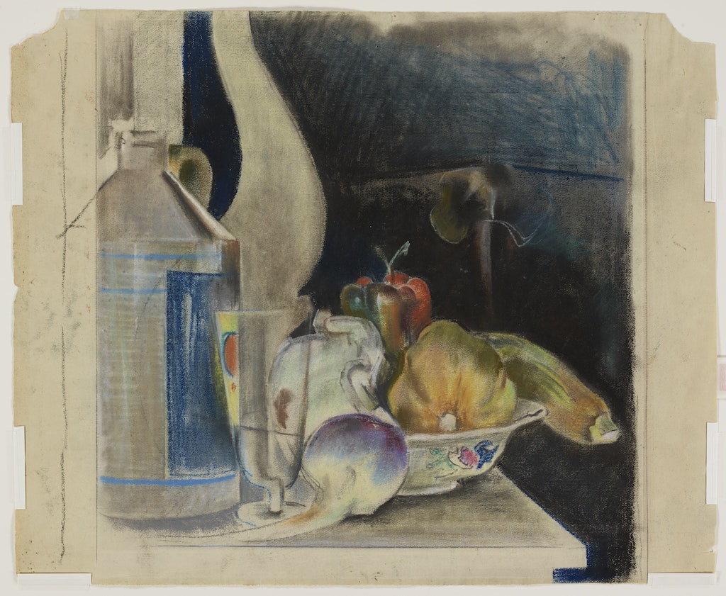 Still Life with Demijohn