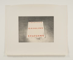 Twenty-six Gasoline Stations from the Book Covers series