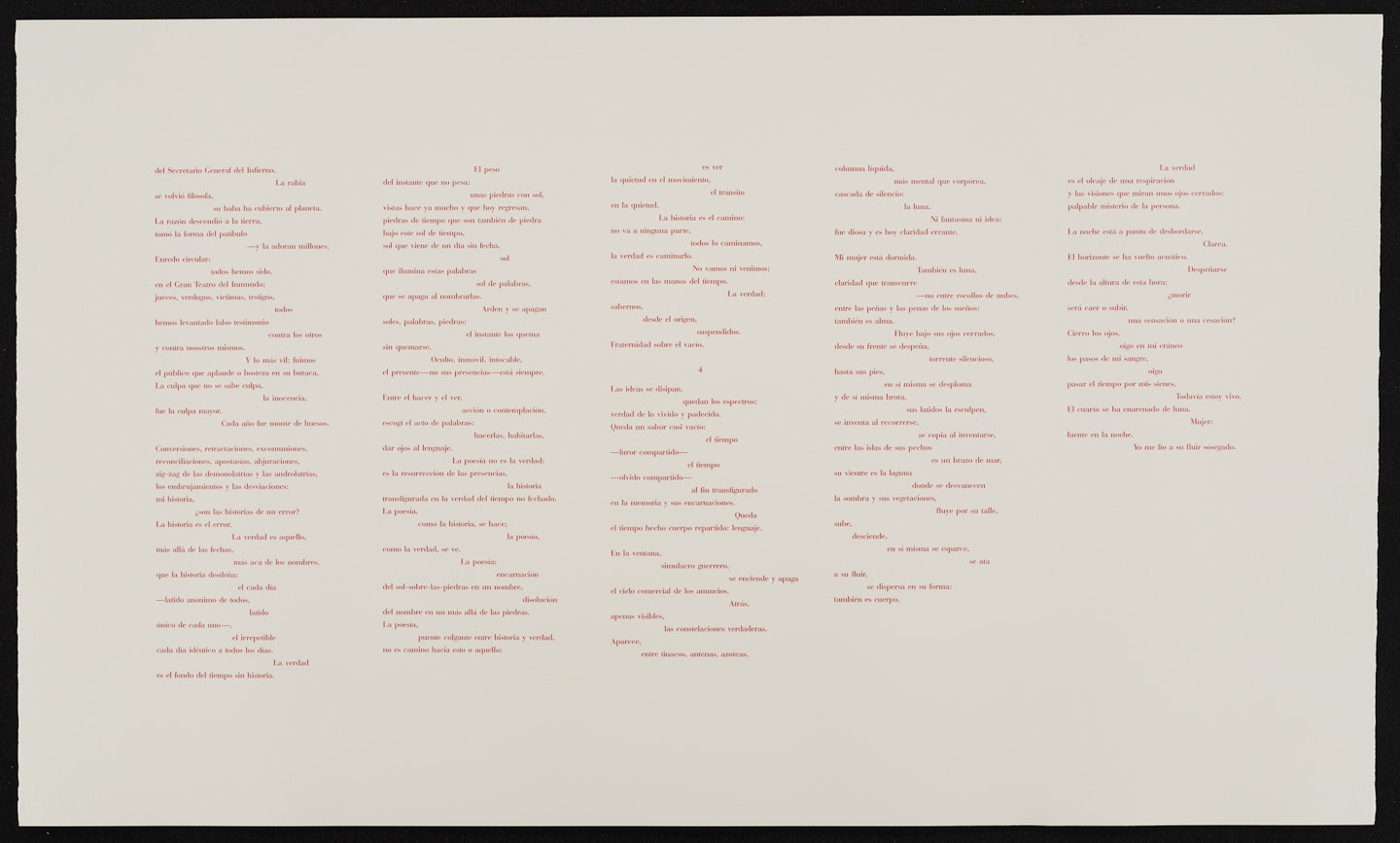 Three Poems by Octavio Paz